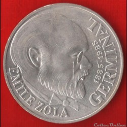 100 Francs - Emile Zola - 1985