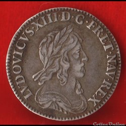 1/12ème d'écu - 1643 - Paris