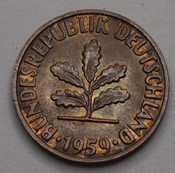 2 Pfennig - 1959 D