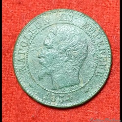 Napoléon III - 2 Centimes - 1854 - Paris