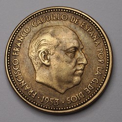 2 1/2 Pesetas - 1956