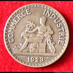 Chambres de Commerce - 2 Francs - 1923