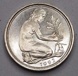 50 Pfennig - 1992 D