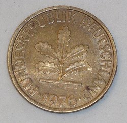 10 Pfennig - 1976 D