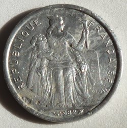 2 Francs - 1982