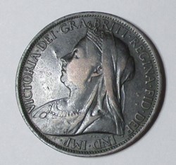 1 Penny - 1896