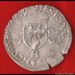 Douzain aux croissants - 1549 - La Rochelle