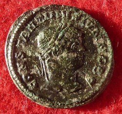 Constance II - Centenionalis ou Nummus - Voeux
