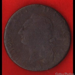 1 Sol - 1791 - Rouen