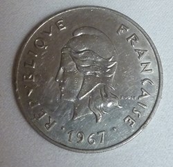50 Francs - 1967