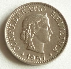 10 Centimes - 1957 B