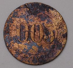Jeton de Troyes 0,05 a id
