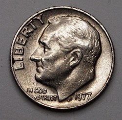 1 dime ( 10 cents ) - 1977