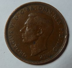 1/2 Penny - 1942