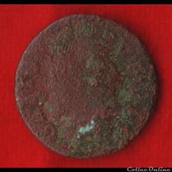 Principauté de Dombes - Trévoux - 1650 - Denier tournois