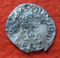 Liard a l'H couronnee - 1578 - Toulouse