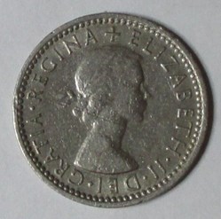 6 Pence - 1958