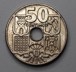 50 Centimos - 1962