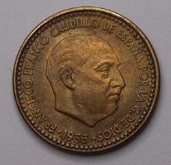 1 Peseta - 1956