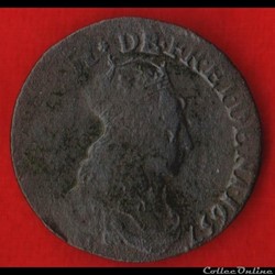 Liard de France - 1657 - Corbeil