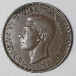 1/2 Penny - 1952