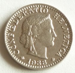 20 Centimes - 1938 B