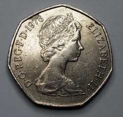 50 Pence - 1976