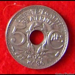 Lindauer - 5 Centimes - 1936