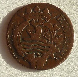 PAYS-BAS PROVINCES UNIES - 1 Duit