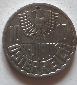 10 Groschen - 1966