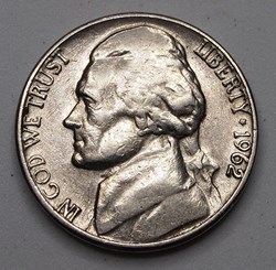 5 cents - 1962 D