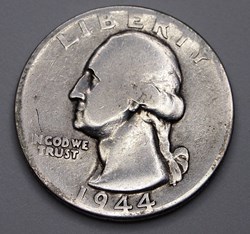 1/4 dollar ( 25 cents ) - 1944