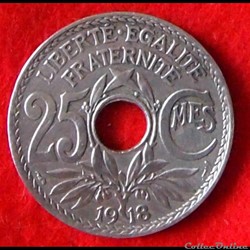 Lindauer - 25 Centimes - 1918