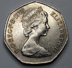 50 Pence - 1978