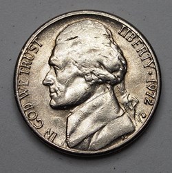5 cents - 1972 D