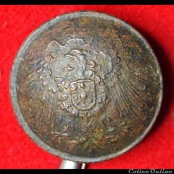 Allemagne - Bouton impérial à l'aigle - 1889-1918