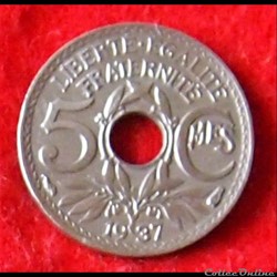 Lindauer - 5 Centimes - 1937