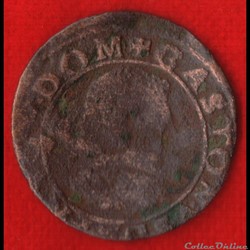 Principauté de Dombes - Trévoux - 1639 - Double tournois