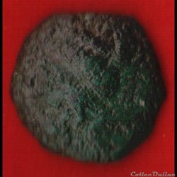 Bellovaques - Bronze au personnages courant au sanglier