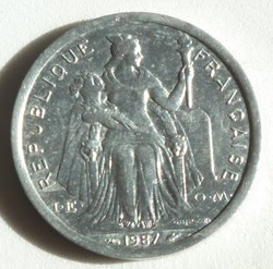 2 Francs - 1987
