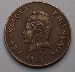 100 Francs - 1984