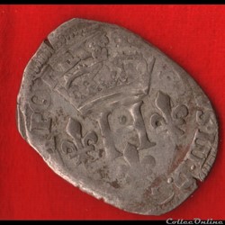 Henri II - Double sol parisis - -