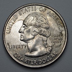 1/4 dollar ( 25 cents ) - 2004 D