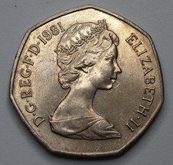 50 Pence - 1981