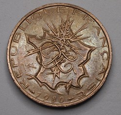 10 Francs - Mathieu - 1980