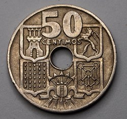 50 Centimos - 1952