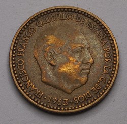 1 Peseta - 1966