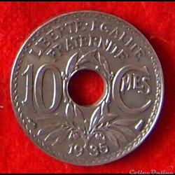 Lindauer - 10 Centimes - 1935