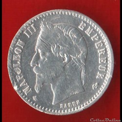 Napoléon III - 50 Centimes - 1864 - Paris