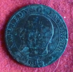 Napoléon III - 5 Centimes - 1854 - Marseille